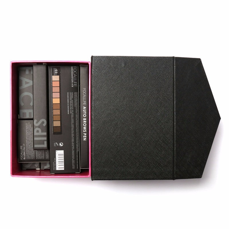 FOCALLURE 8Pcs Daily Use Cosmetics Kit Makeup Gift