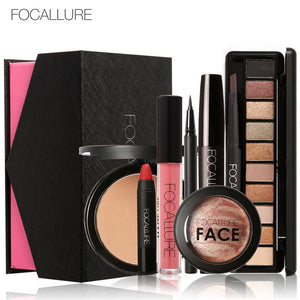 FOCALLURE 8Pcs Daily Use Cosmetics Kit Makeup Gift