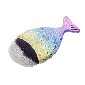 Fish Scale Makeup Brush