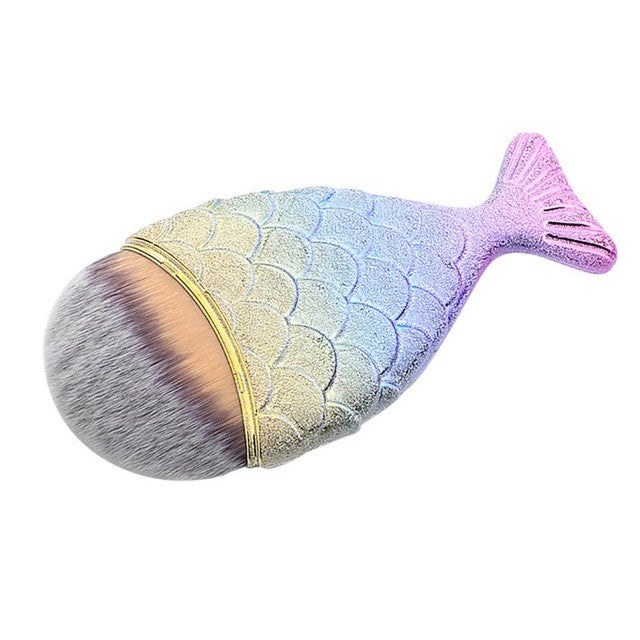 Fish Scale Makeup Brush