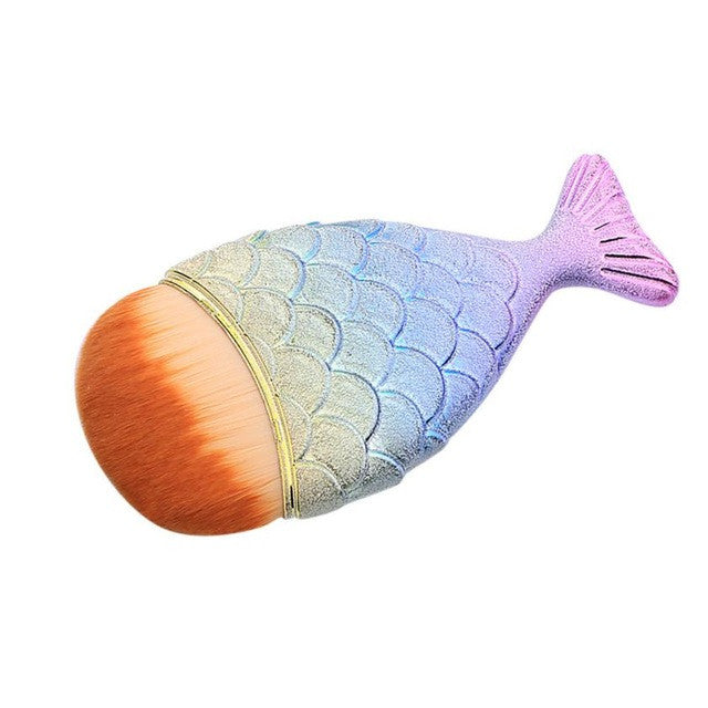 Fish Scale Makeup Brush