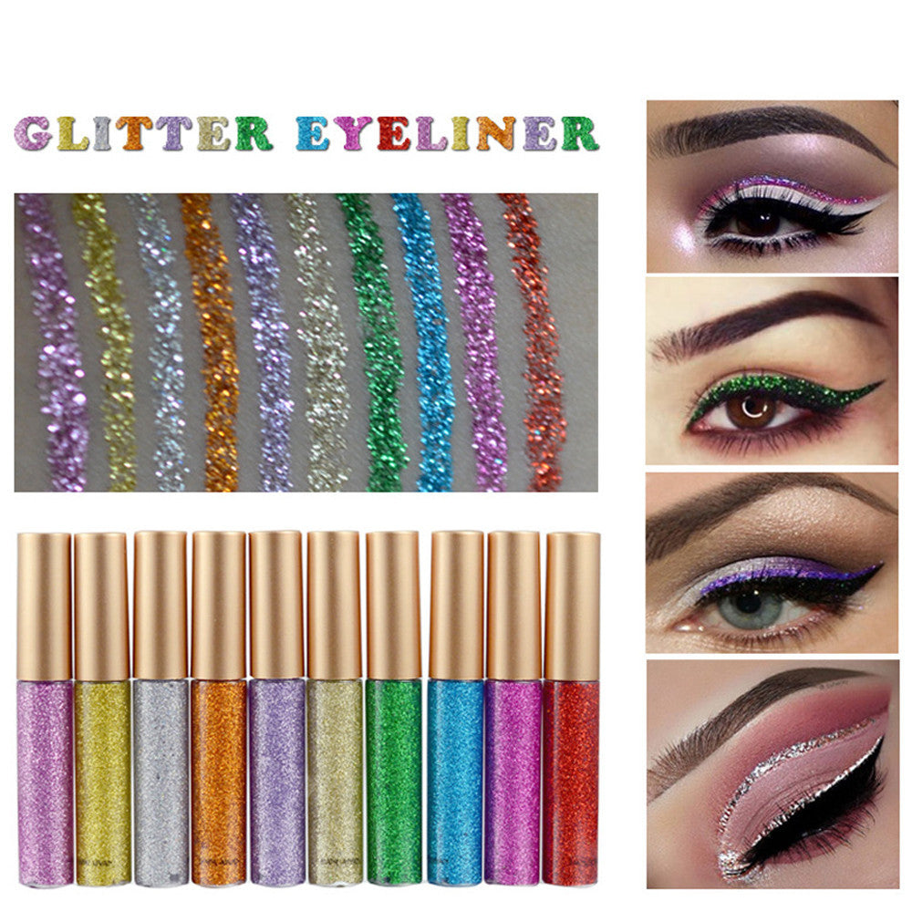 Waterproof Glitter Liquid Eyeliner